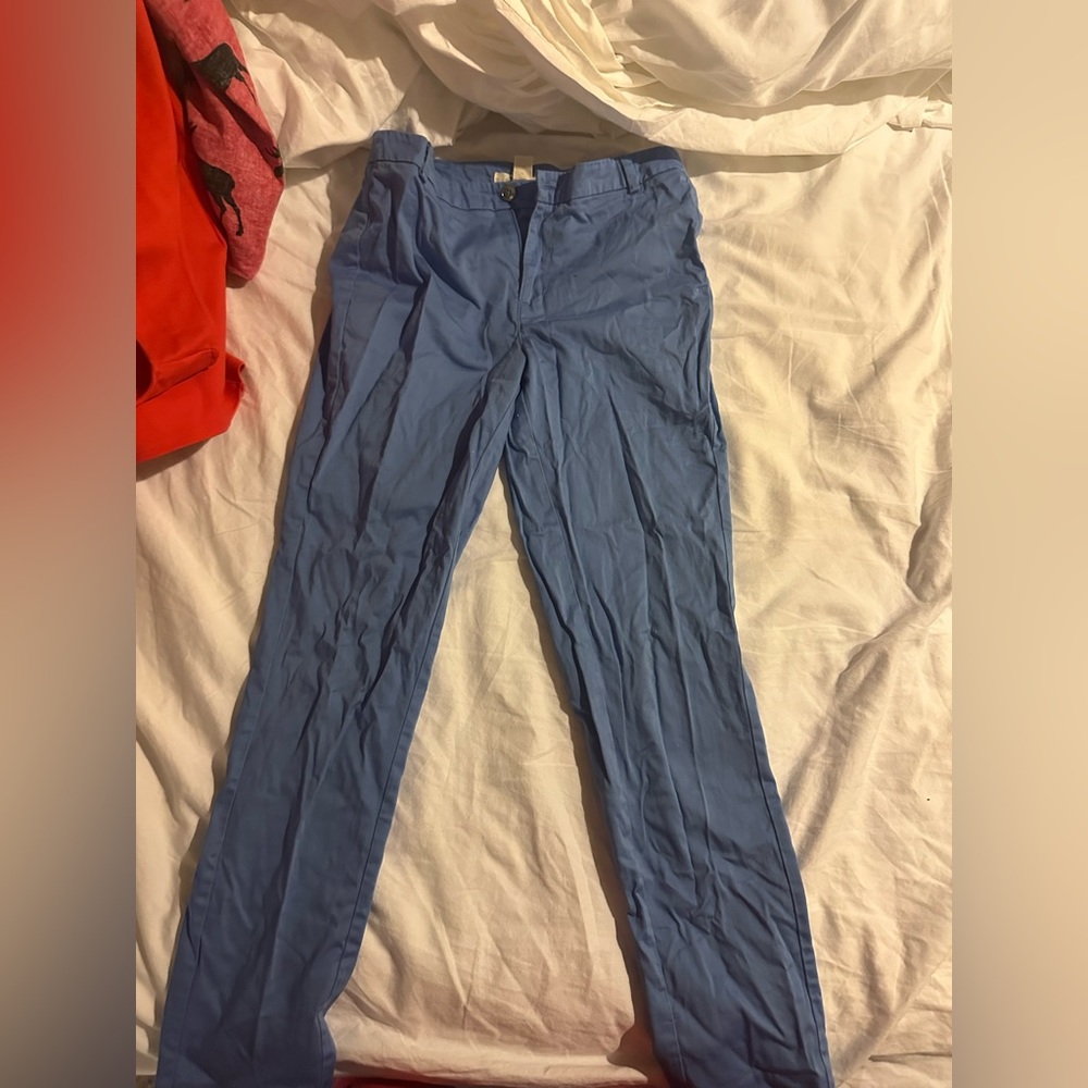 Forever 21 Women's Blue Ankle Pants